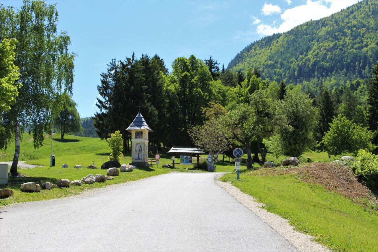 Hôtel Chaletpark Petzen à Feistritz ob Bleiburg Extérieur photo